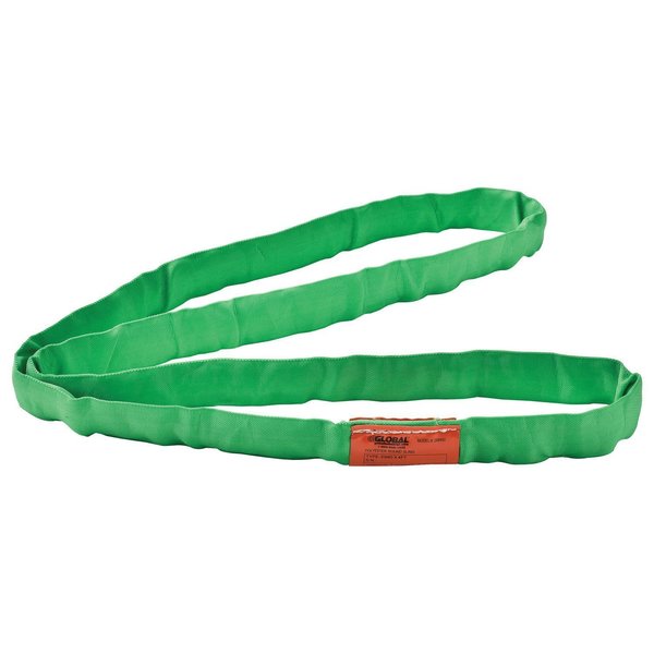Global Industrial Polyester Endless Round Sling, 4'L x 1.25W 298492